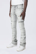 Load image into Gallery viewer, SMOKE RISE UTILITY MULTI CARGO JEANS