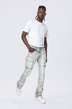 Load image into Gallery viewer, SMOKE RISE UTILITY MULTI CARGO JEANS