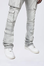 Load image into Gallery viewer, SMOKE RISE UTILITY MULTI CARGO JEANS