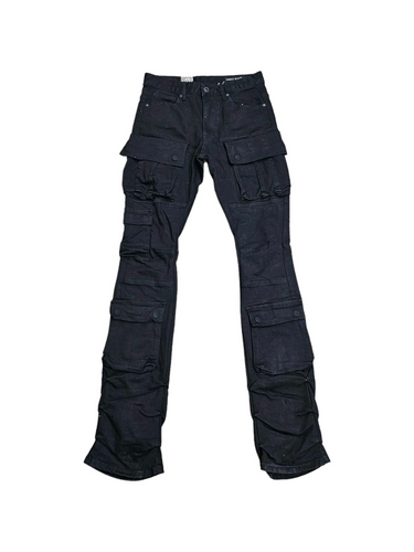 SMOKE RISE UTILITY MULTI CARGO JEANS