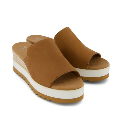 TOMS DIANA MULE WEDGE SANDALS