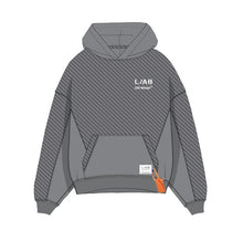 Load image into Gallery viewer, L/AB OFF-WHITE REVERSE PULLOVER HOODIE