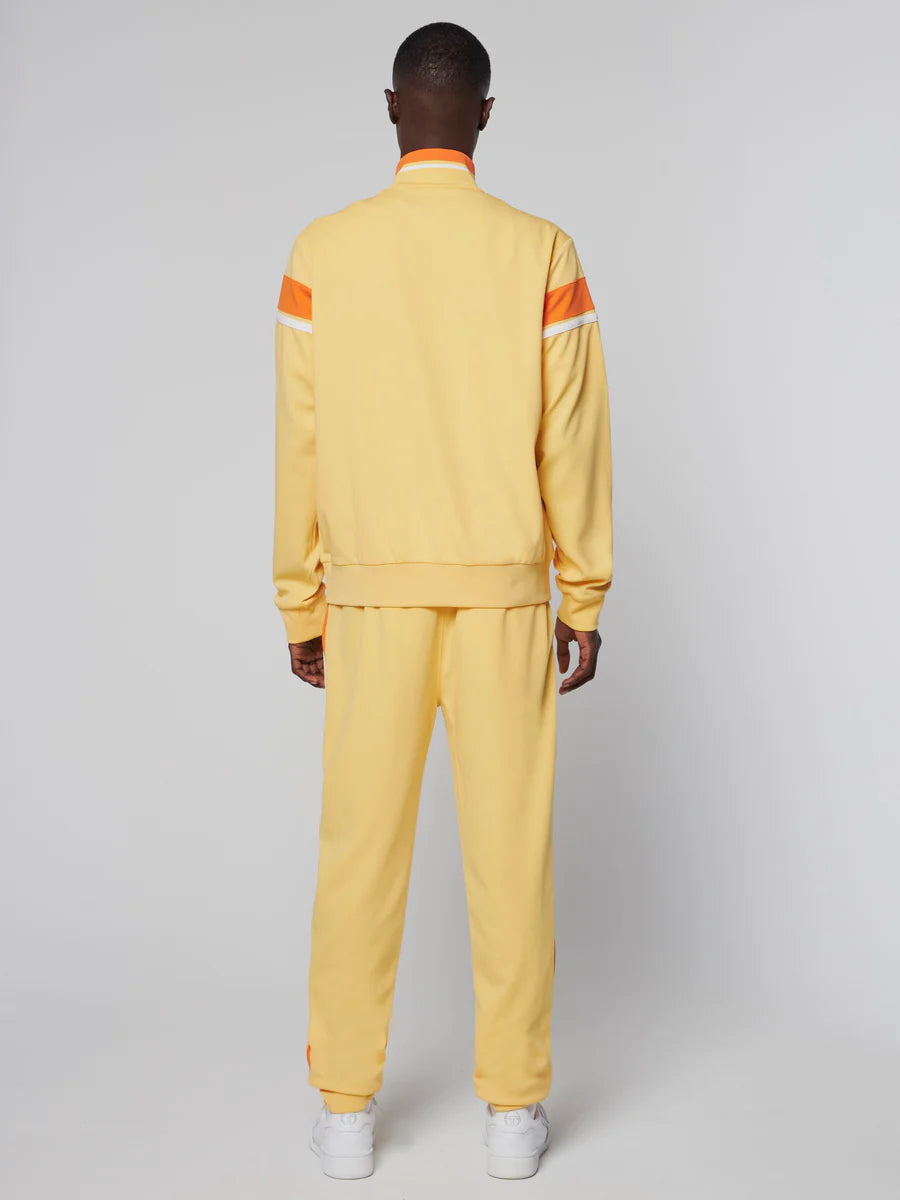 Sergio tacchini yellow clearance tracksuit