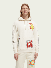 Load image into Gallery viewer, SCOTCH &amp; SODA  RELAXED FIT ARTWORKHOODIE  (171667)