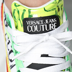 Versace couture sneakers white online