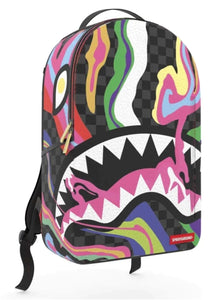 SprayGround Camo Shark Backpack