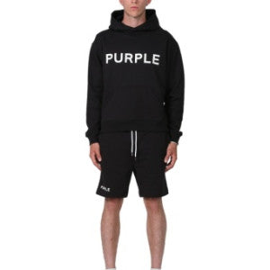 PURPLE FRENCH TERRY SWEAT SHORT